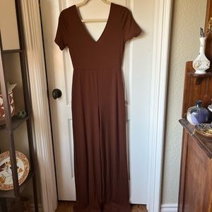 Urban Outfitters Brown Jumpsuit